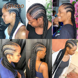 Full Lace Braided Wigs For Black