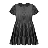 Mens Sissy Crossdress Dress Maid Servant Uniform Halloween