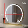 LED Round Vanity Mirror with 10X Magnification