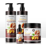Ginger Shampoo Conditioner Mask Promote Hair Growth And