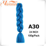 Pink Ombre Jumbo Braids Hair Extensions