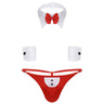Mens Waiter Tuxedo Lingerie Sexy Cosplay Costume Role