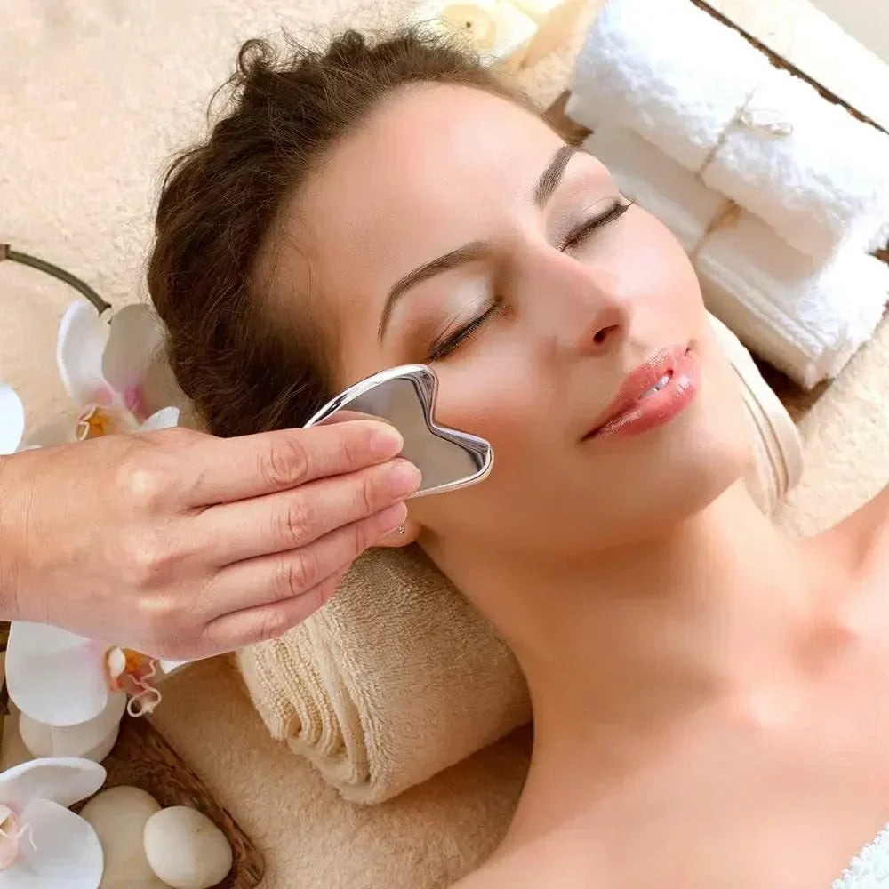 Stainless Steel Gua Sha Roller Massager Roller For