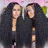 Wigirl Curly Transparent Lace Front Human
