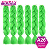 Jumbo Ombre Braids - Black, Brown, Blue, Pink