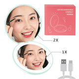 Mini Portable Folding Travel Pocket Makeup Mirror With