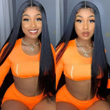 Hd Lace Front Human Hair Wigs Straight 13X4