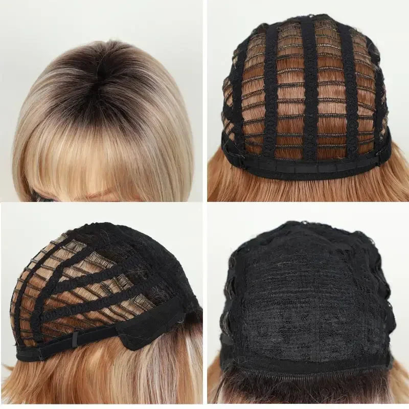 Soft & Healthy Mommy Wig Short Blonde Bob