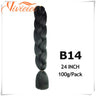 Pink Ombre Jumbo Braids Hair Extensions