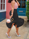 Women Mermaid Skirt High Waist Trumpet Flare Fishtail