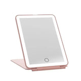 Led Foldable Travel Makeup Mirror Colors Light Modes