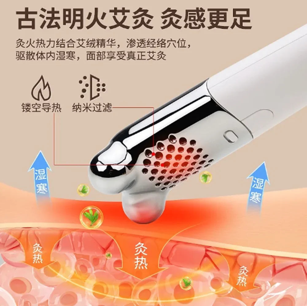 Face Moxibustion Stick Portable Moxibustion Home Beauty Scraping