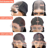 Wigirl Curly Transparent Lace Front Human