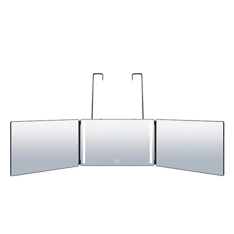 Way Mirror With Lights Cosmetic Mirror Trifold Hair