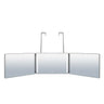Way Mirror With Lights Cosmetic Mirror Trifold Hair