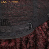 Kalyss Inches Red Wig Synthetic Braids Wigs Full