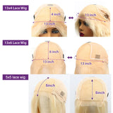 Honey Blonde Body Wave Hd Lace Frontal