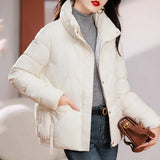 New Winter Women'S Jacket Parkas Down Cotton Padded