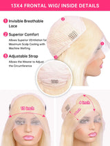 Human Hair X Lace Front Frontal Wig Straight