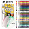 Nail Art Graffiti Pen Set Waterproof Drawing