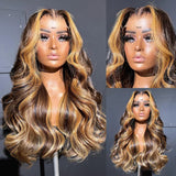 Body Wave Ombre Highlight Hd Lace Frontal
