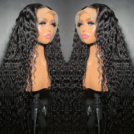 Glueless Hd Transparent Deep Wave Human Hair