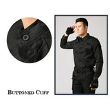 Black Tactical Uniforms Security Guard Uniform Clothing Workshop