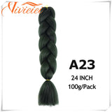 Pink Ombre Jumbo Braids Hair Extensions