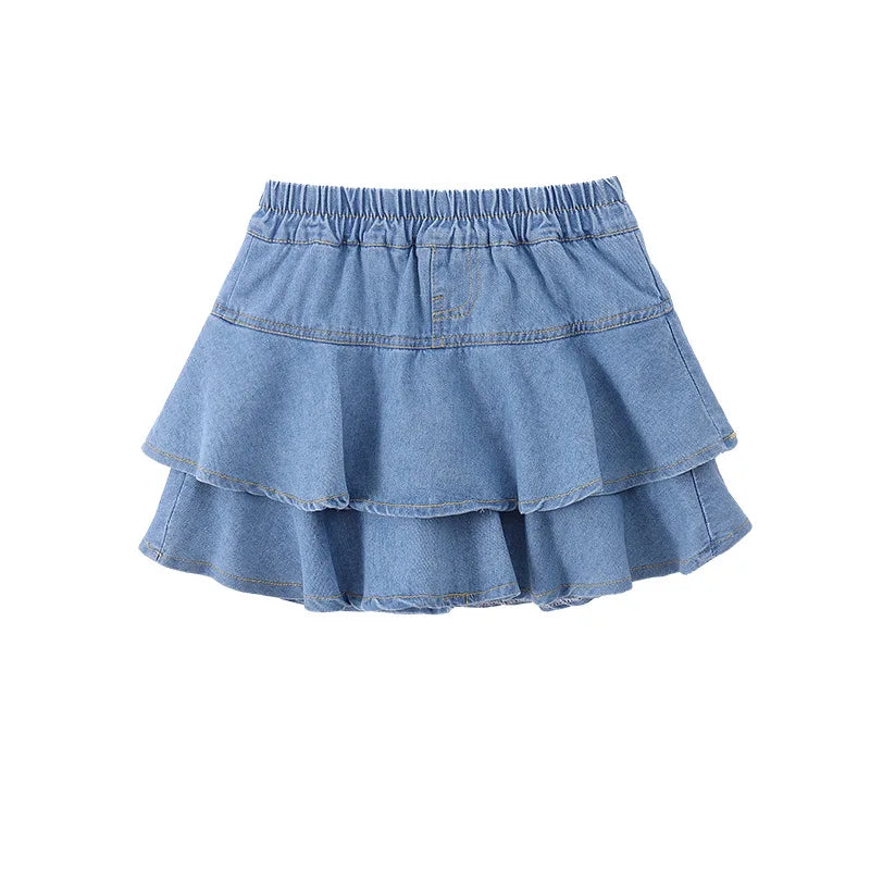 Kids Street Dance Hip Hop Clothing Suit Denim