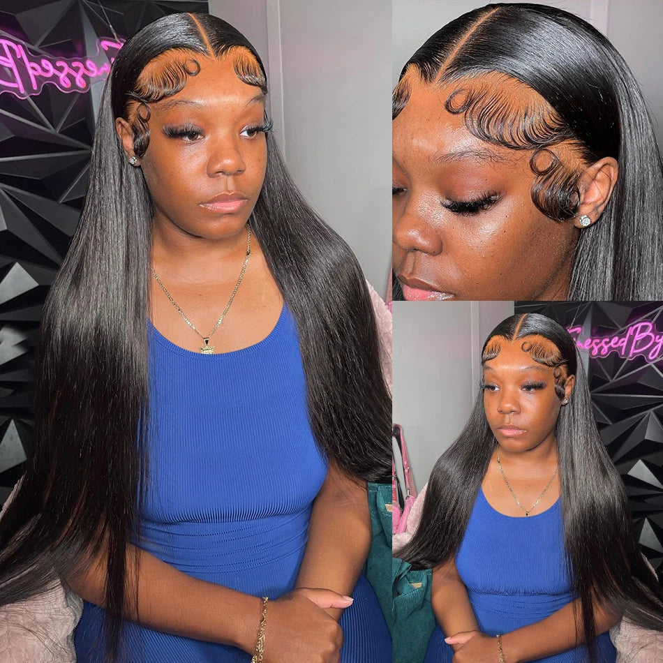 Melodie Bone Straight  Lace Front Human