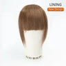 Human Hair Bangs Clips D Blunt Cut Natural