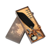 Retro Feather Pen Writing Ink