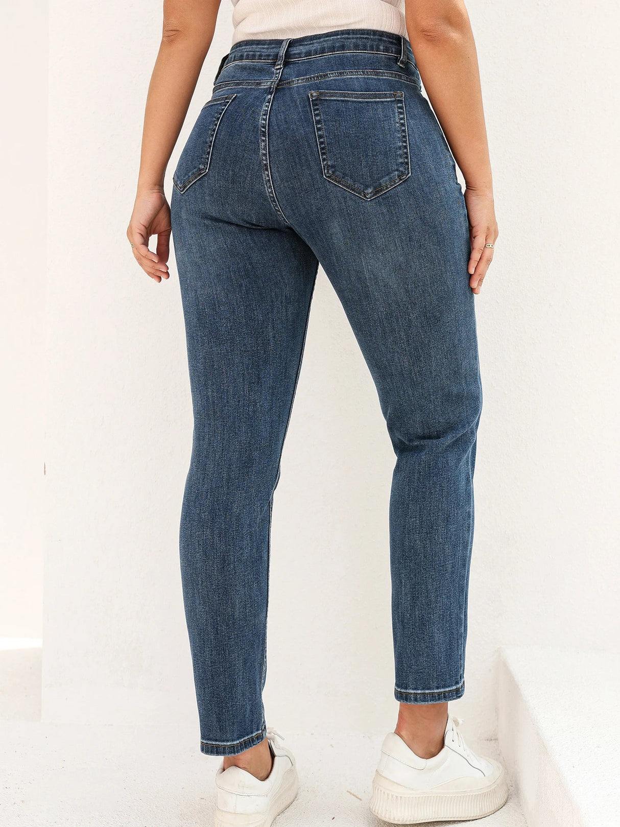 Boyfriend Women' Jeans 6Xl Fashion Straight Vintage Mid