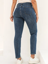 Boyfriend Women' Jeans 6Xl Fashion Straight Vintage Mid