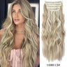 Set Synthetic Hair Clip In Long Wavy Thick