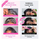 Kinky Straight X Hd Transparent Lace Front Human
