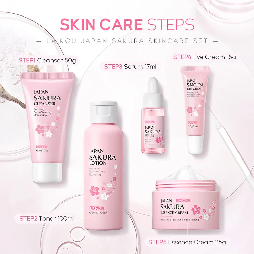 Sakura Skincare Oil Control Facial Cleanser Nourishing