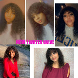 Wig With Bangs Fringe Wigs Human Hair Wig