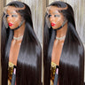 Density Bone Straight Human Hair Wigs For Black