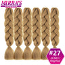 Jumbo Ombre Braids - Black, Brown, Blue, Pink