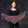 Oriental/Indian Belly Dance Coin Belt Bellydance Hip Scarf
