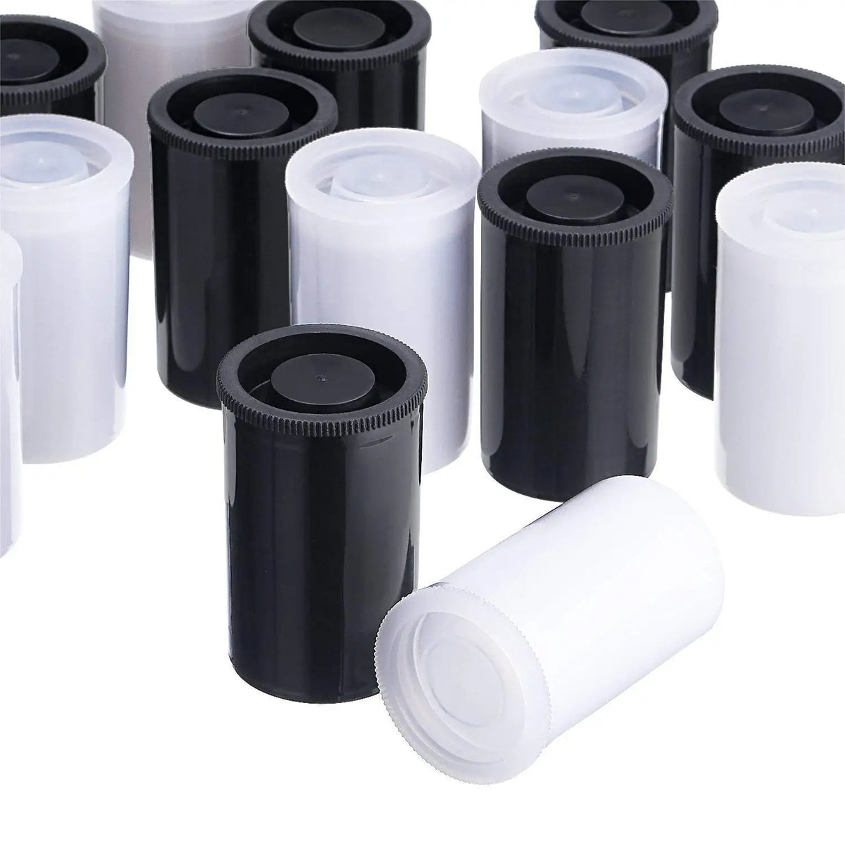Plastic Empty Film Canister Camera Reel Container