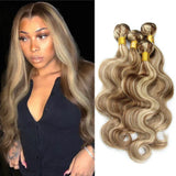 Piano Color Highlight Bundles And Closure Remy