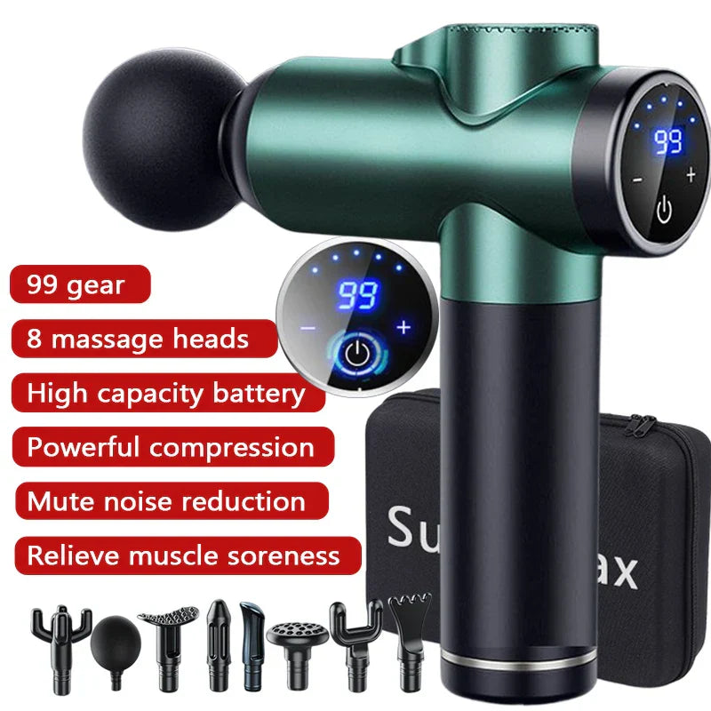 Heads Neck And Back Massager Gun