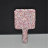 Luxury Diamond Hand Mirror Love Heart Mirror Female