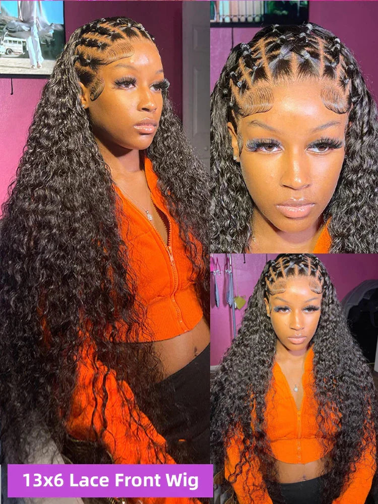 Loose Deep Wave Lace Frontal Wig X Hd