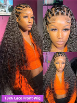 Loose Deep Wave Lace Frontal Wig X Hd