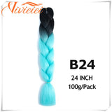 Pink Ombre Jumbo Braids Hair Extensions