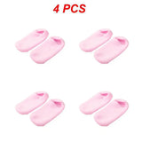 Reusable Spa Gel Socks Moisturizing Whitening Exfoliating