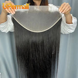 Upermall X Lace Frontal Straight Pre Plucked Swiss